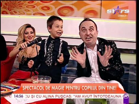 Spectacol inedit de magie cu Augustin!