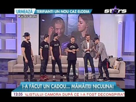 Alex Velea, cadou impresionant pentru mămăiţa Niculina!