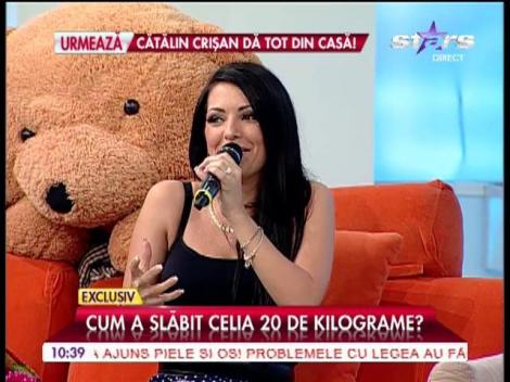 Cum a slăbit Celia 20 de kilograme!