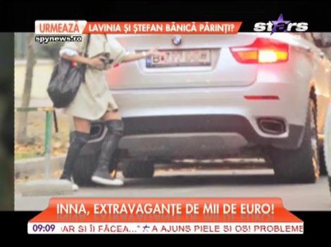 Inna, peste două mii de dolari pe o pereche de teniși!