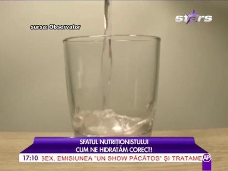Cum să ne hidratăm corect