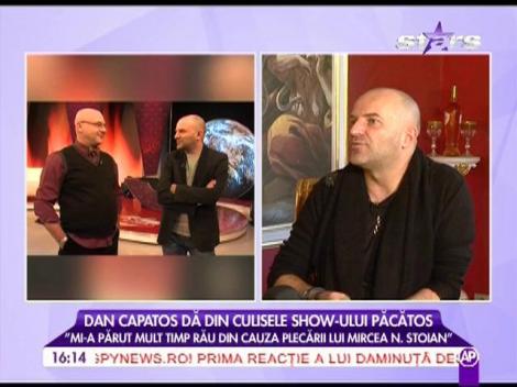 Dan Capatos: ”Mi-a părut mult timp rău din cauza plecării lui Mircea N. Stoian”