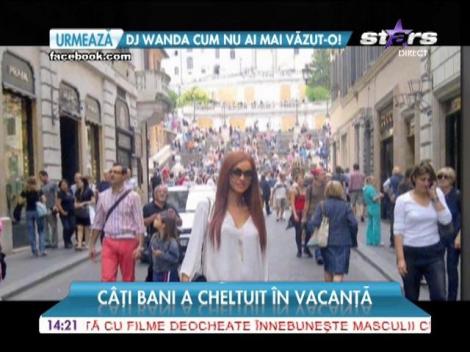 Bianca Drăgușanu, vacanță de 40.000 de euro