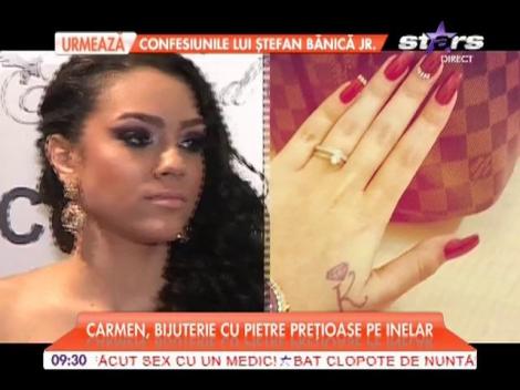 Fiica lui Adrian Minune a primit inelul de logodnă