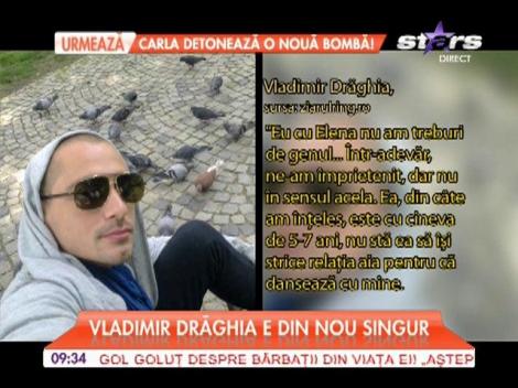 Vladimir Drăghia e din nou singur