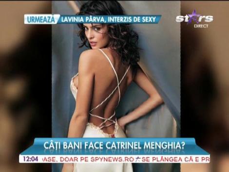 Vezi cât câștigă lunar modelul Catrinel Menghia!