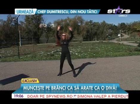 Carmen Brumă n-are stare, deși este în concediu maternal!