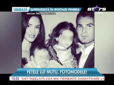 Adrian Mutu poate să fie mândru! Fetele lui sunt modele!