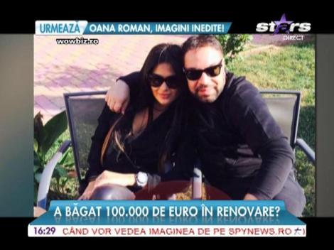 Florin Salam, palat de 100.000 de euro pentru Roxana Dobre