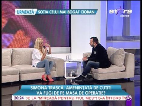 Simona Traşcă, a patra oară pe masa de operaţie!