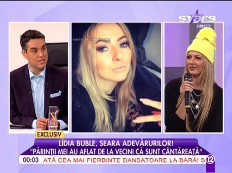 Lidia Buble a ascuns familiei că a lansat o piesă: "Părinţii mei au aflat de la vecini că eu sunt cântăreaţă!"