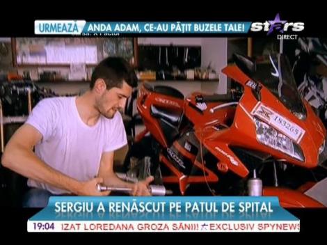 O voce divina l-a adus la viata! Sergiu a renascut pe patul de spital