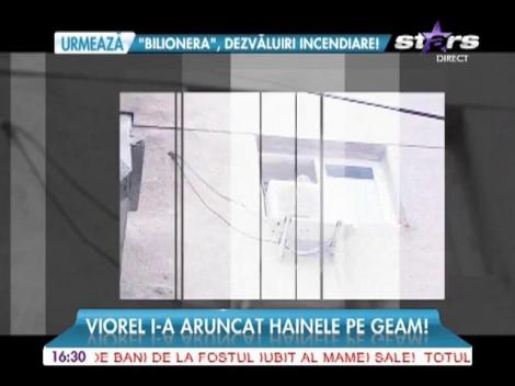 Momente de coşmar acasă la Oana Lis! Viorel i-a aruncat hainele pe geam