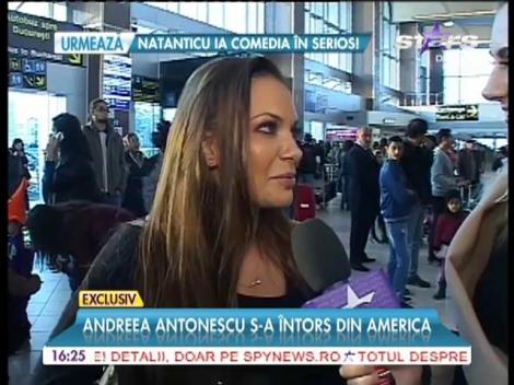 Andreea Antonescu s-a &icirc;ntors din America! Ce are de spus despre Nick Rădoi