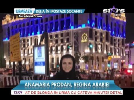 Anamaria Prodan, vrăjită de hainele arăbeşti