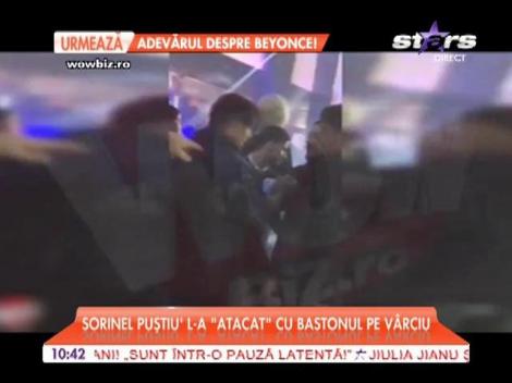 Sorinel Puştiu' l-a "atacat" cu bastonul pe Liviu Vârciu! Care a fost reacţia prezentatorului TV?