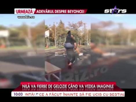 Daniela, sărut pasional cu t&acirc;nărul misetrios! Nilă va fierbe de gelozie c&acirc;nd va vedea imaginile