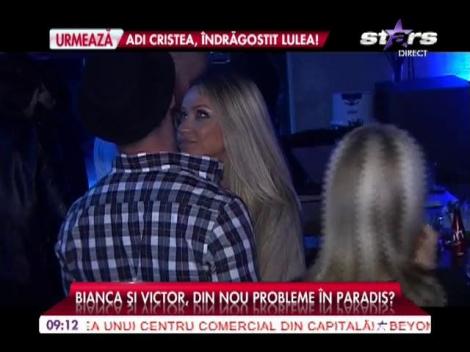 Bianca şi Victor, din nou probleme în paradis? Pe el nu l-ai văzut niciodată atât de nervos