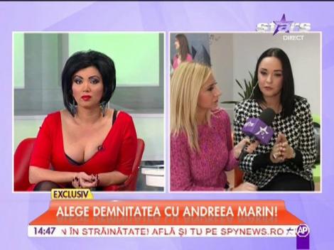 Andreea Marin despre proiectul sau