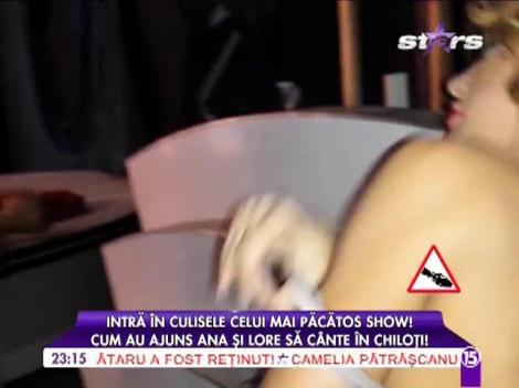 Cum au ajuns Ana şi Loredana să cânte în chiloţi