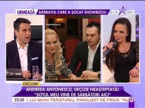 Andreea Antonescu dă tot din casă: "M-a &icirc;ntrebat cineva dacă am soţ imaginar"