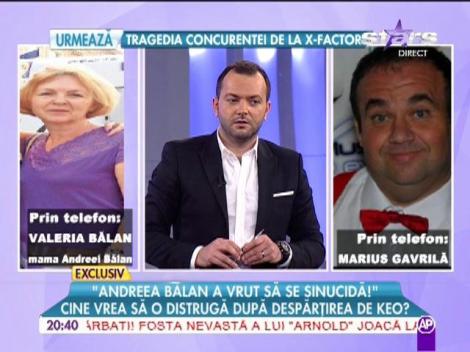 Valeria Balan, mama Andreei Balan, ia apararea fiicei