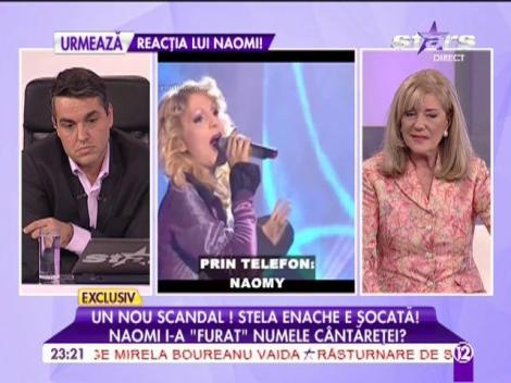Un nou scandal! Stela Enache e şocată! Naomi i-a furat identitatea
