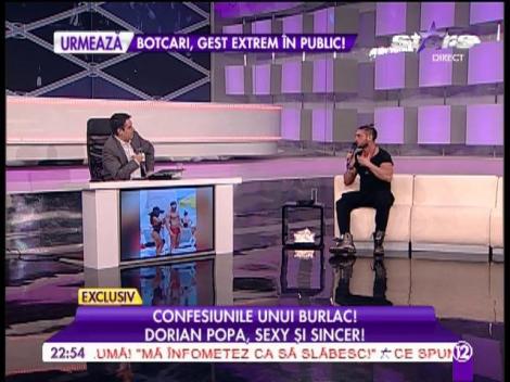 Dorian Popa a dat tot din casă! Cât de gelos este artistul: "Mai periculos sunt eu decât ea"