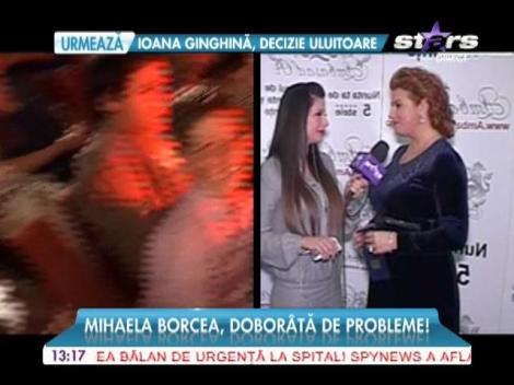 Mihaela Borcea, doborâtă de probleme! A renunţat până şi la dietă