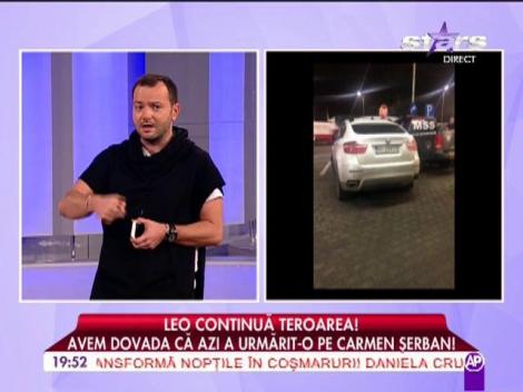 Leo de la Strehaia continuă teroarea! Avem dovada că azi a urmărit-o pe Carmen Şerban