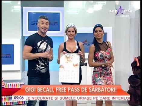 Gigi Becali, free pass de sărbători!