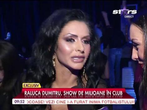 Raluca Dumitru, show de milioane &icirc;n club! Cum s-a distrat bruneta de ziua ei