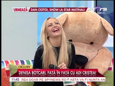 Denisa Botcari, faţă &icirc;n faţă cu Adi Cristea