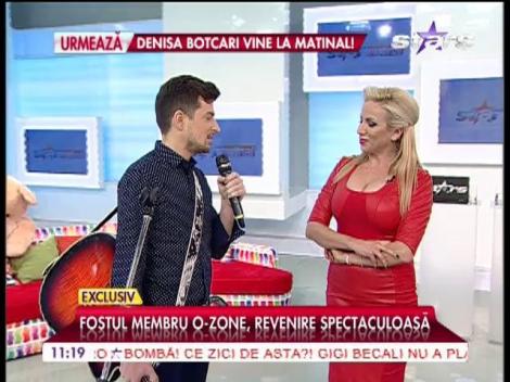 Mai ţineţi minte trupa O-Zone? Cum arată acum Radu S&icirc;rbu?