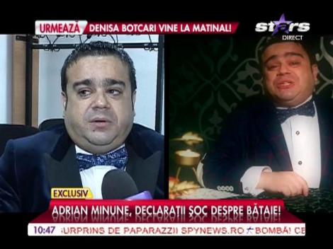 Adrian Minune, declaraţii şoc despre bătaie: Cineva a băut puţin mai mult