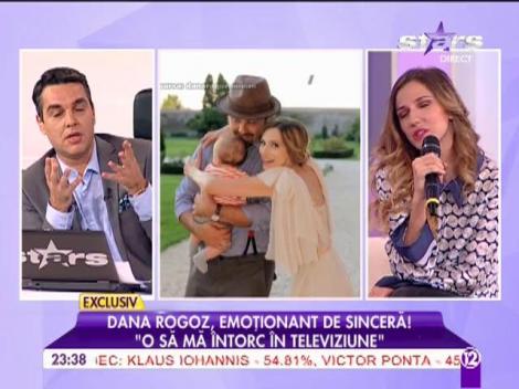 Dana Rogoz despre copil