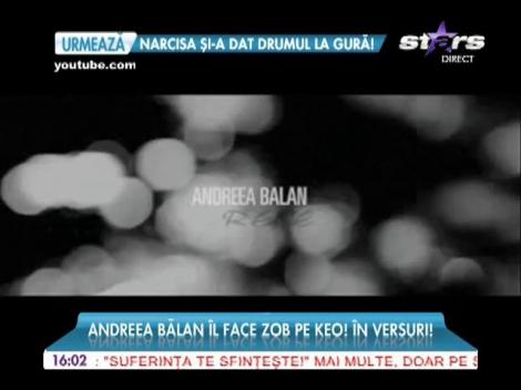 Andreea Bălan îl face zob pe Keo! În versuri!