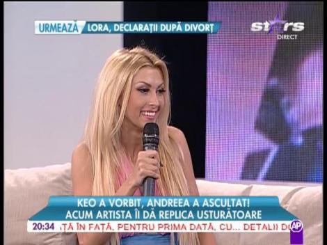 Andreea Bălan despre Marius Gavrilă