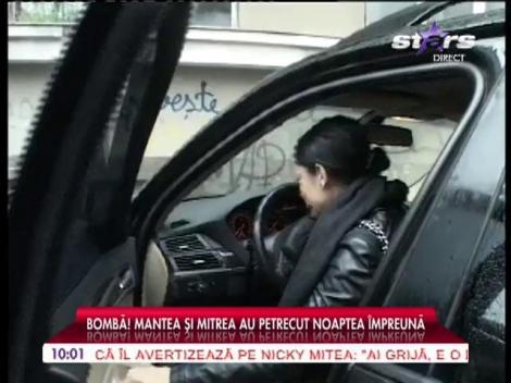 Bombă! Andreea Mantea şi Cristi Mitrea au petrecut noaptea &icirc;mpreună