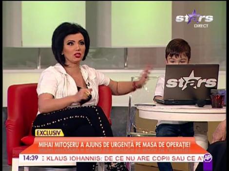 Adriana Bahmuţeanu are un asistent special! Cu cine a venit la emisiune?