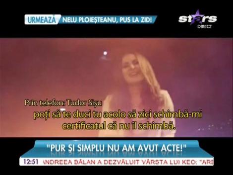 Sişu, din nou &icirc;n faţa judecătorilor! Artistul vrea să fie tată cu acte &icirc;n regulă