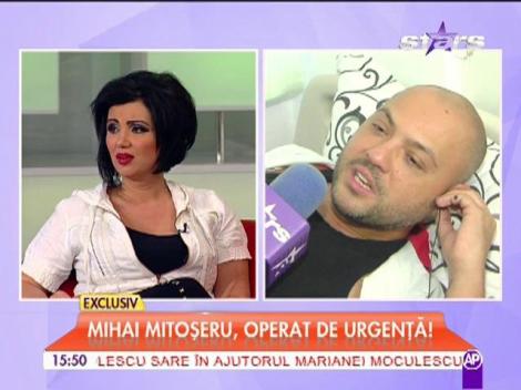 Primele declaraţii ale lui Mihai Mitoşeru după operaţie: "Mă durea foarte rău"
