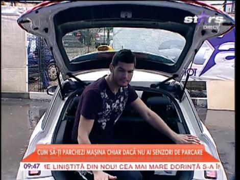 Cum să-ţi parchezi maşina chiar dacă nu ai senzori de parcare?