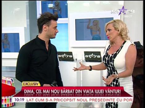 El este cel mai nou bărbat din viaţa Iuliei V&acirc;ntur: "A fost chimie &icirc;ntre noi doi"