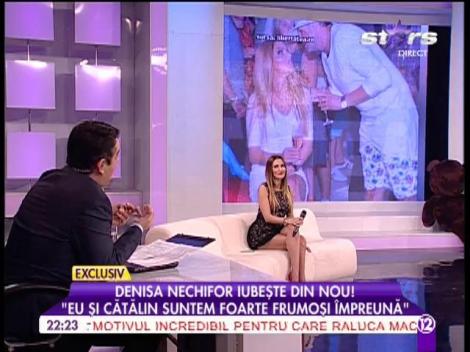 Denisa Nechifor iubeşte din nou! Cătălin Botezatu este alesul inimii ei?