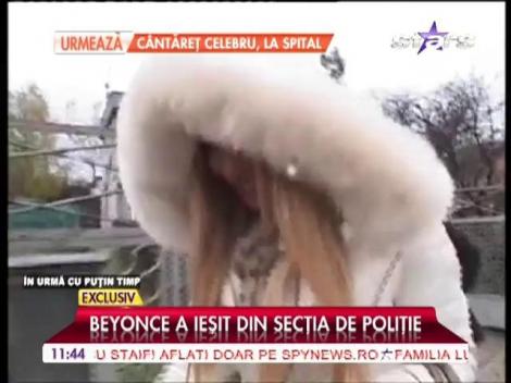 Beyonce a iesit de la politie