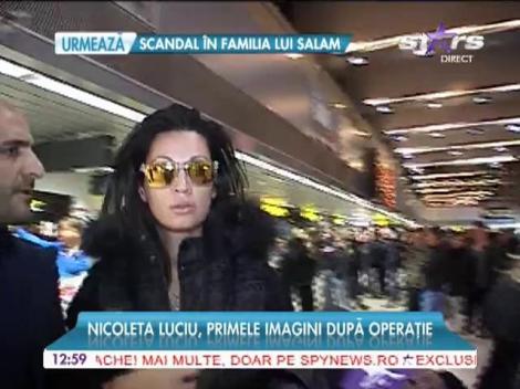 Nicoleta Luciu, primele imagini după operaţie!