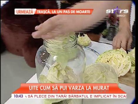 Cum să pui varza la murat! O metodă rapidă şi ieftină