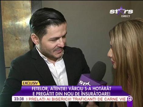 Liviu V&acirc;rciu, periculos de sincer: "Mi-e dor să sufăr. Vreau să iubesc. Vreau să am o femeie"