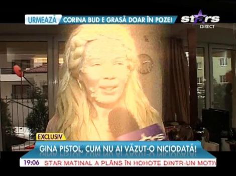 Gina Pistol, aşa cum nu ai văzut-o niciodată! Parcă e desprinsă din basme